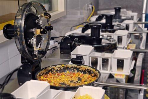 炒饭机器视频,炒饭机器视频揭秘，一键烹饪美食新体验